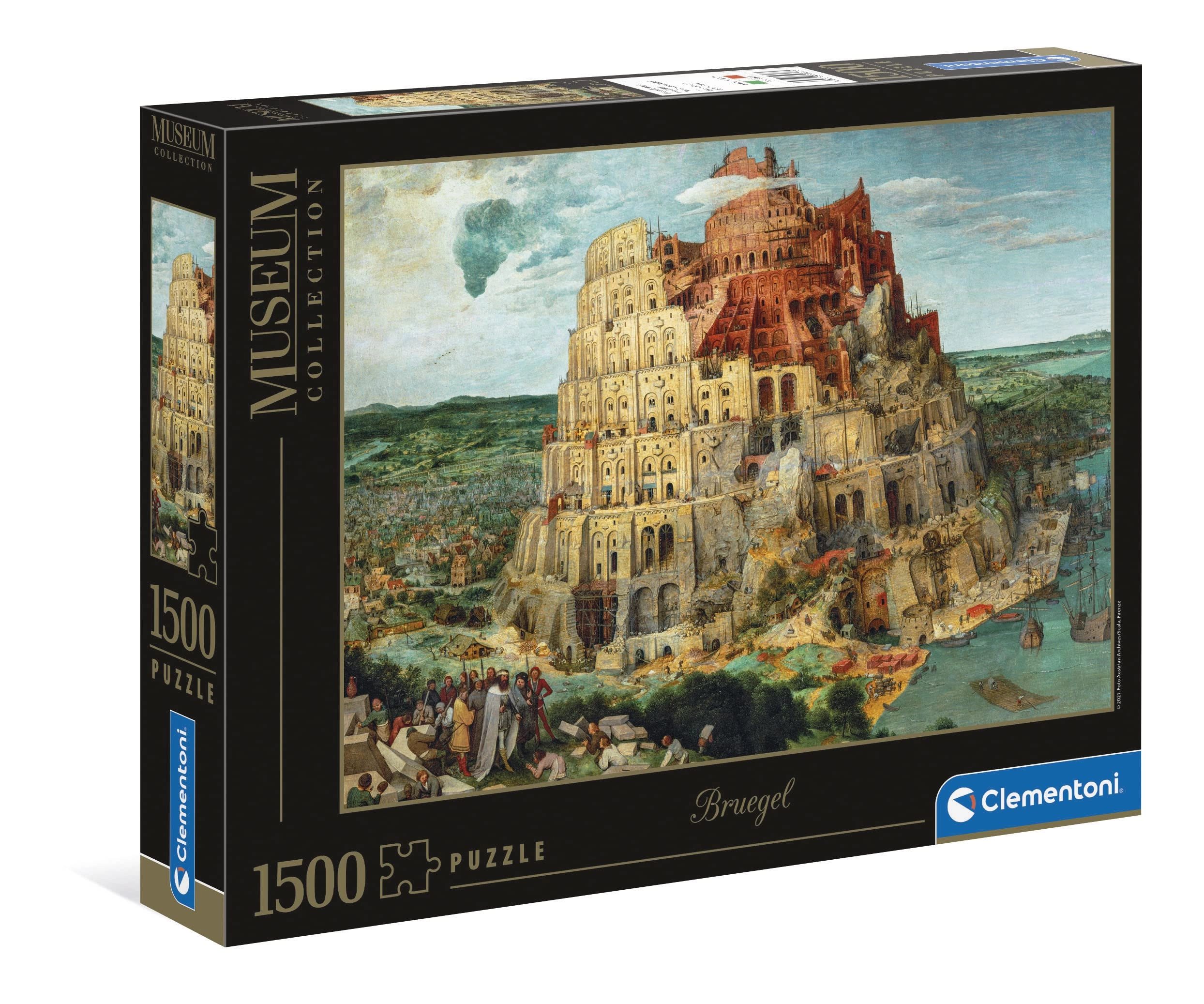 Clementoni La Torre de Brueguel Puzzle (31691) - 1500 pcs