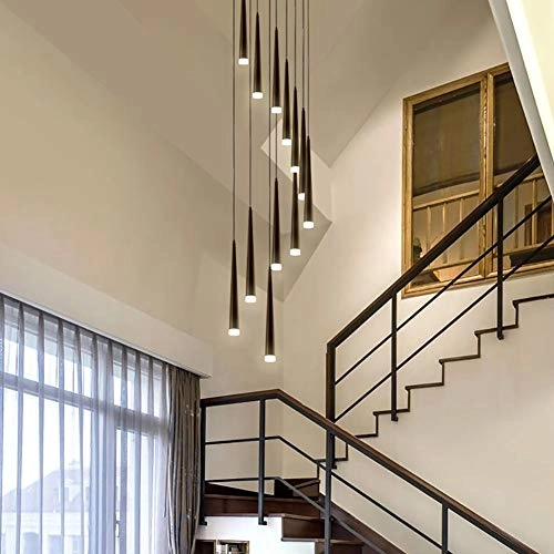 LED Modern Tapered Chandelier