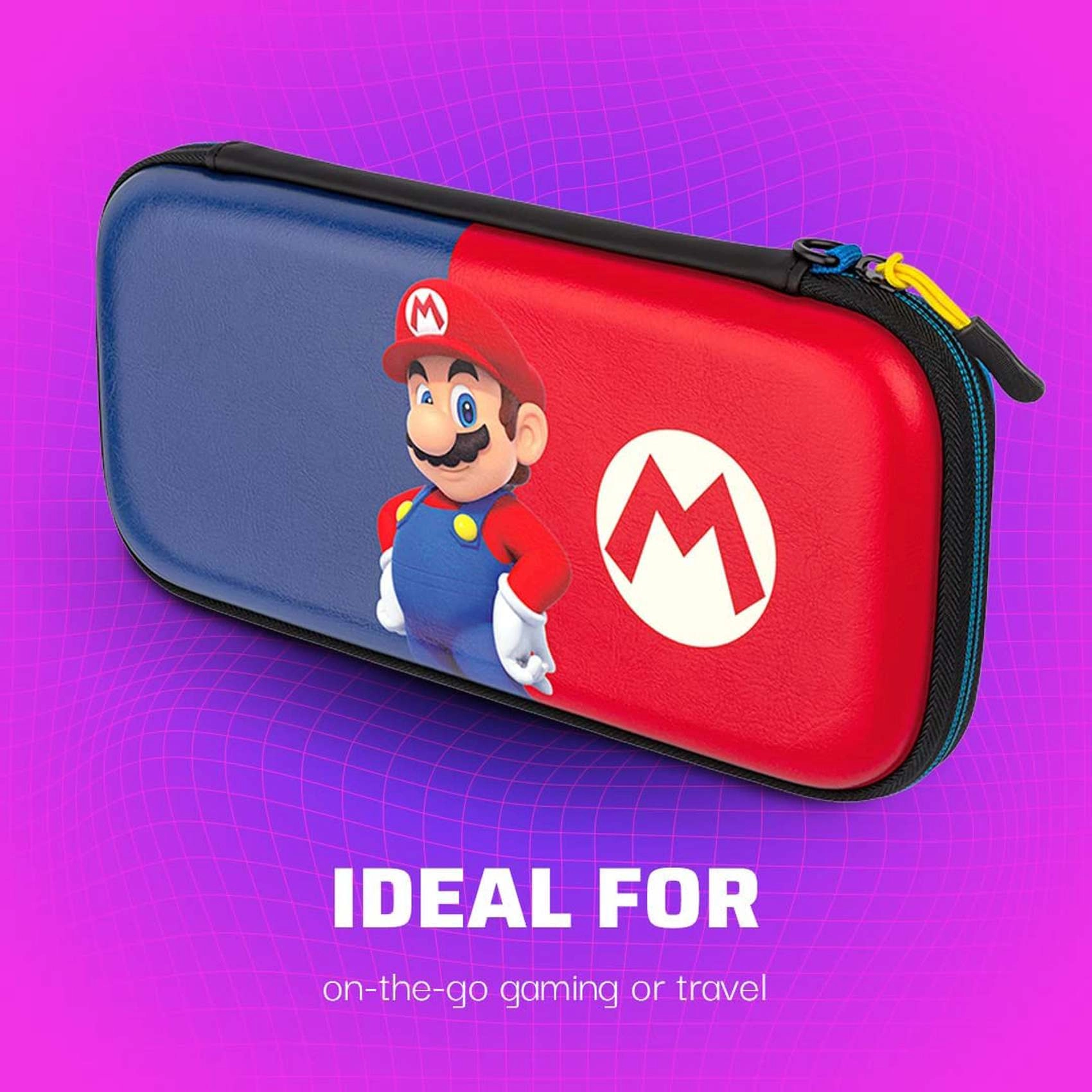 Slim Deluxe Mario Travel Case - Nintendo Switch Multicolour
