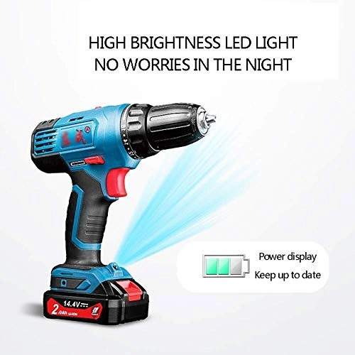 Electric Screwdriver - 12V 28Pcs 2 Batteries