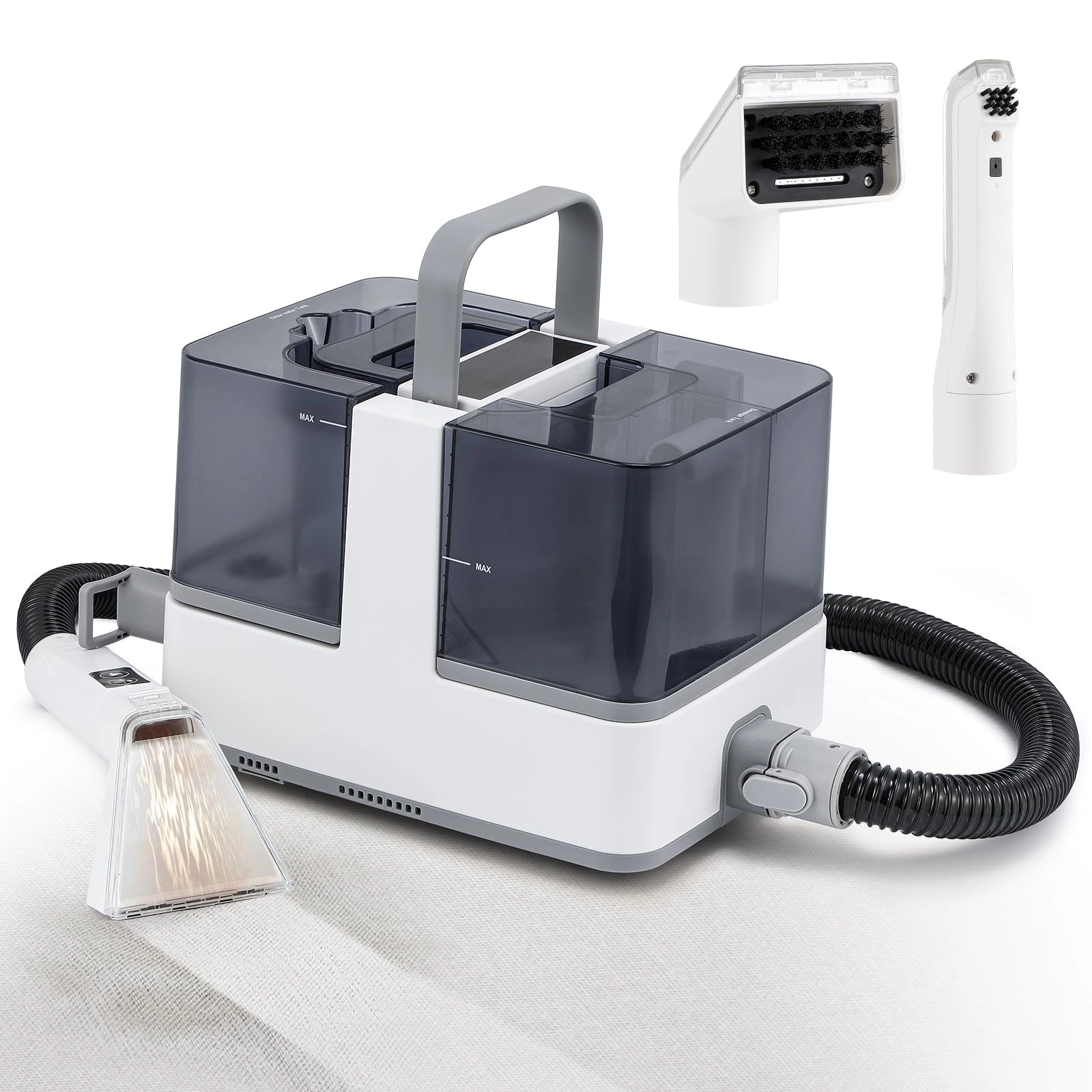 Moongiantgo Carpet Cleaner Machine - Steam/Hot/Cold Water 1300W
