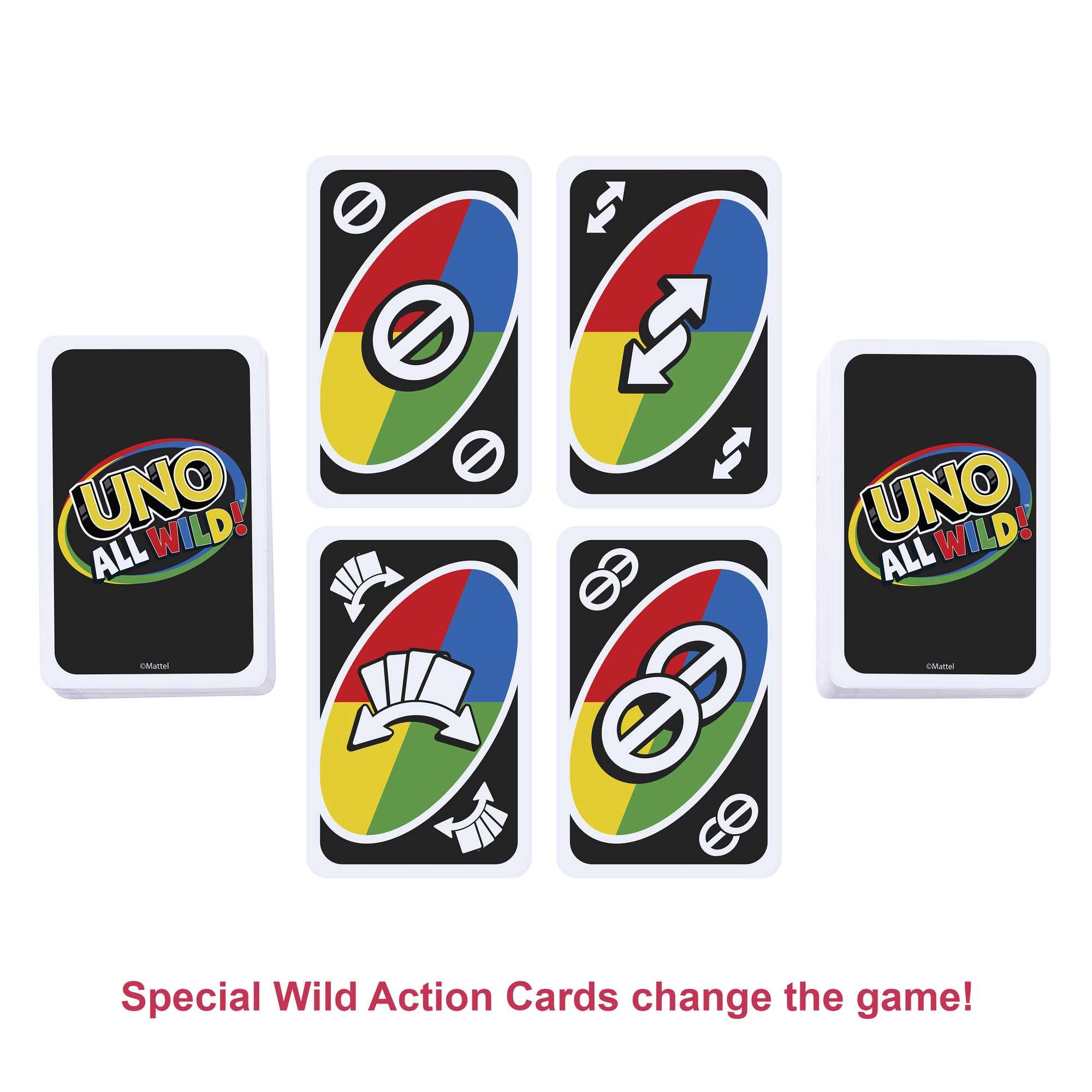 UNO All Wild - Card Game