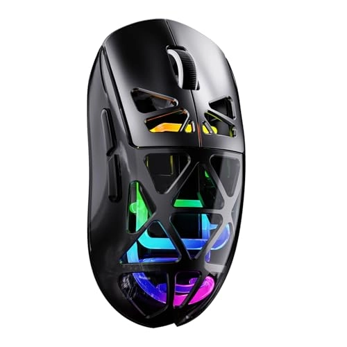 Transparent Wireless Dual-Mode Mouse - BT5.0 2.4G
