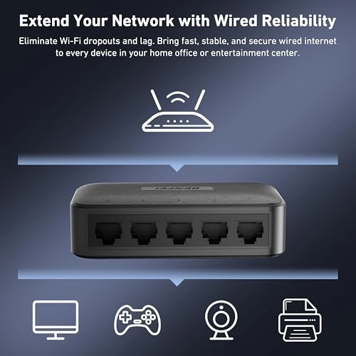 000441black-NA - 5-ports