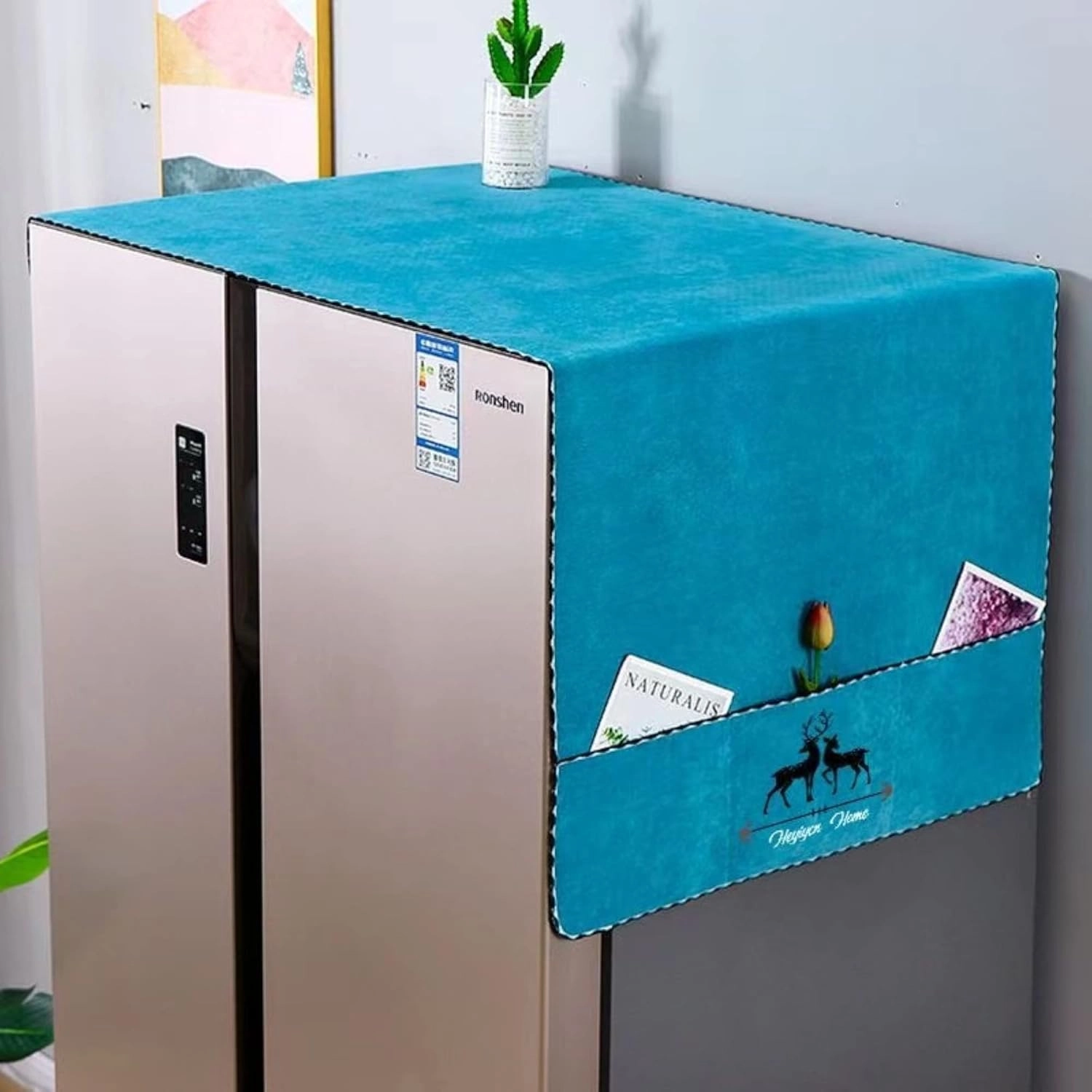 Zollyss Refrigerator or Fridge Cover