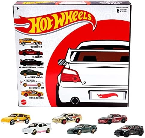 Hot Wheels Streets Of Japan - 1:64 6pcs