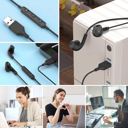 USB Earbuds - Wired Earbud