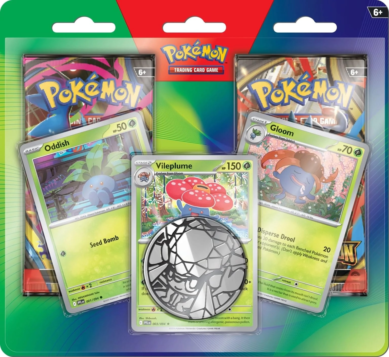 Pokémon Enhanced 2-Pack Blister - English 5pcs