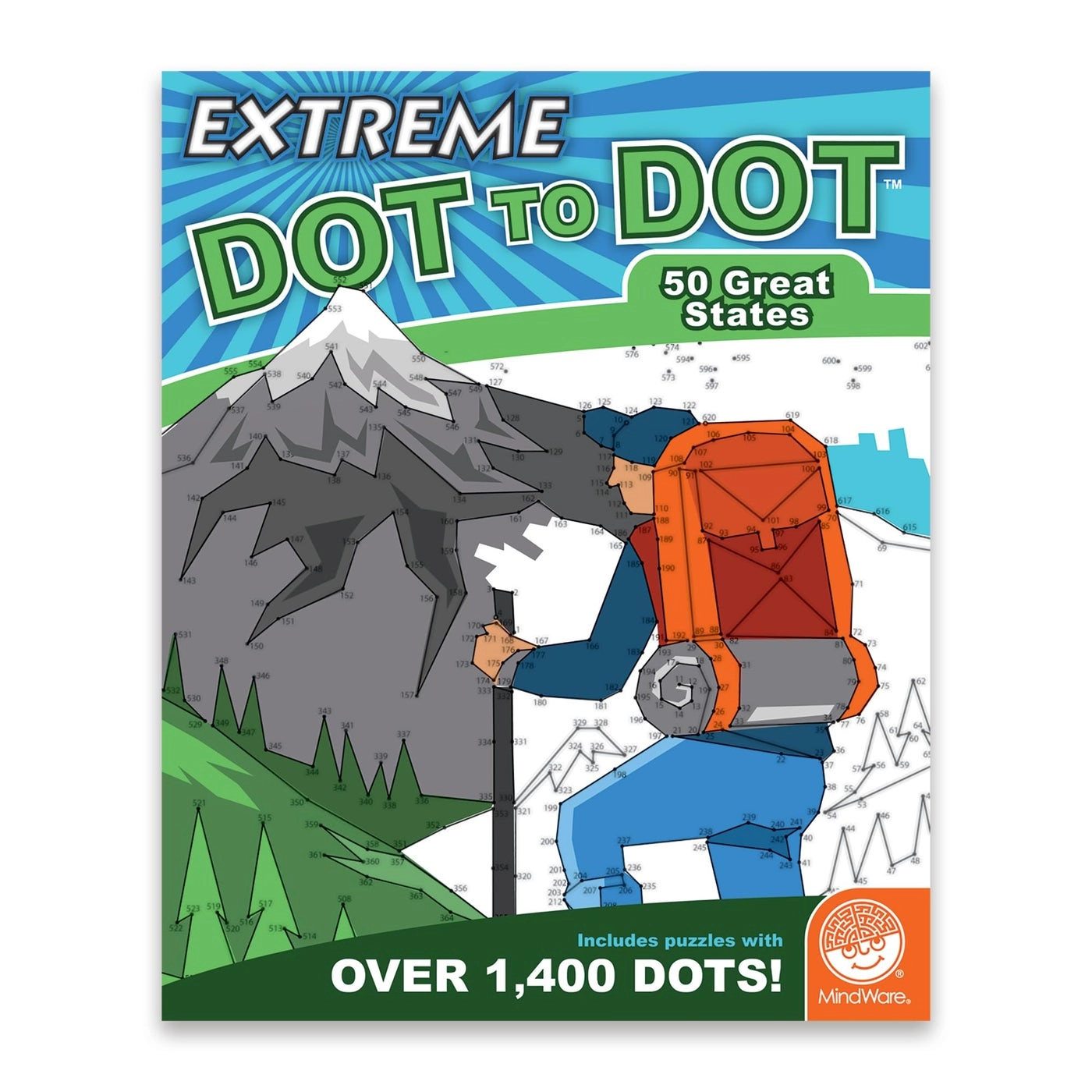 Extreme Dot to Dot 50 Great States - Ages 8 up