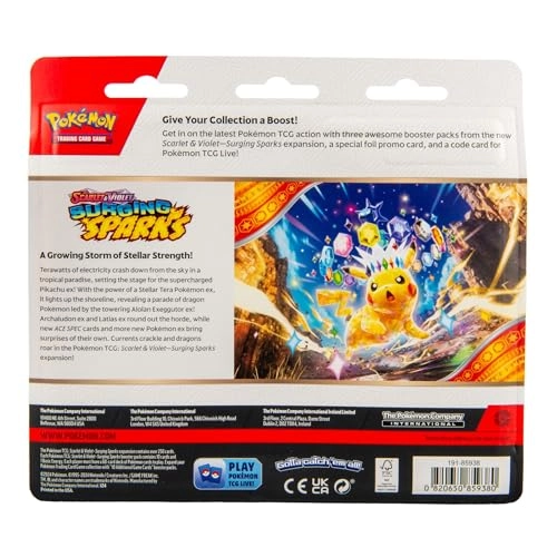 SV8 Surging Sparks - 3Pk