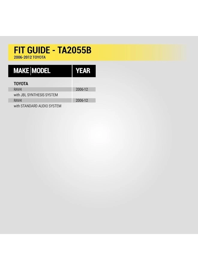 TA2055B - Toyota RAV4 2006-12