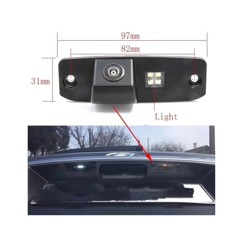 Rear View Camera - Night vision 2.4Ghz wireless 1280*720