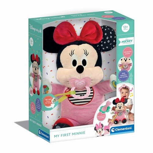 My First Minnie Soft Talking Doll - Dummy Accessories Ages 12 months+