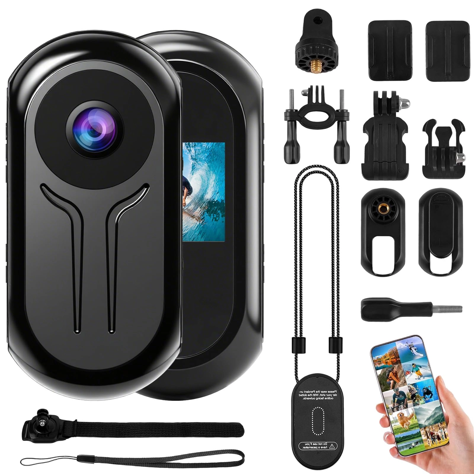 OBEST Mini Action Cam - 2K