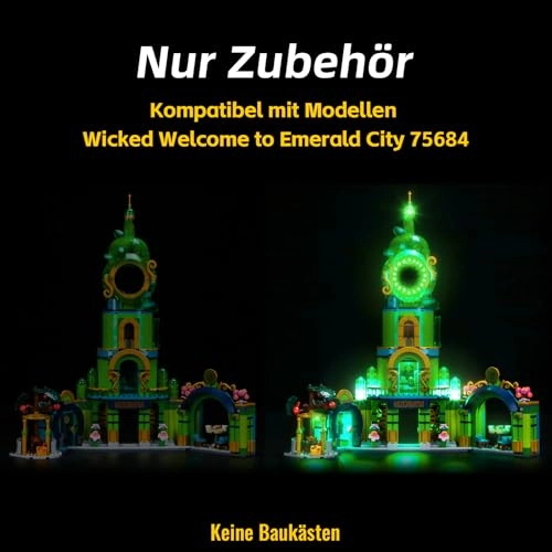 LED Light Set - Compatible with 75684 USB Battery