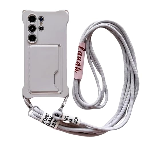 Miagon Crossbody Wallet Phone Case for Samsung Galaxy S22 Ultra