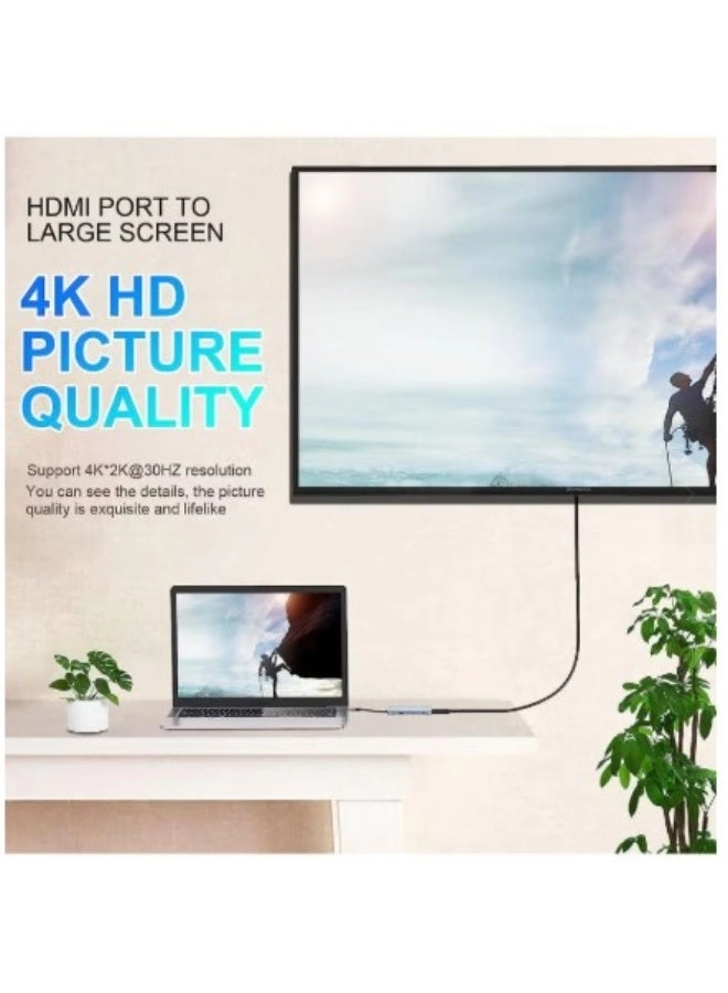 USB C Adapter - 11-in-1 4K HDMI