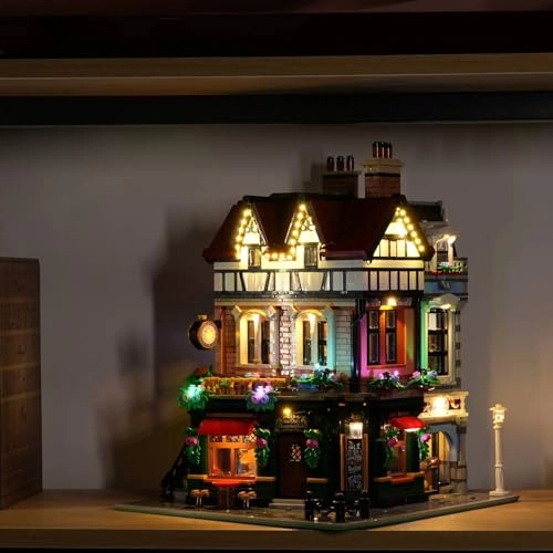 Light Kit - LED Compatible with Lego 10350 USB Orange