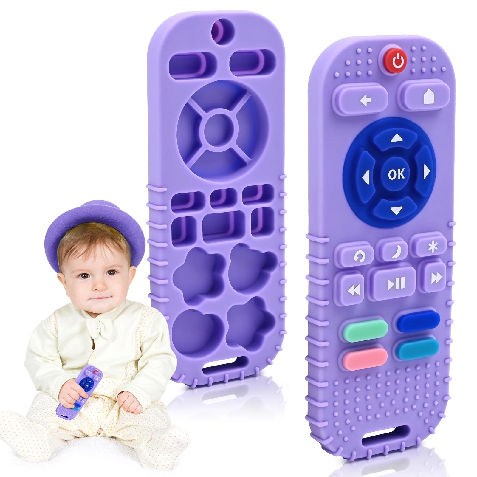 Remote Control Teether - Silicone