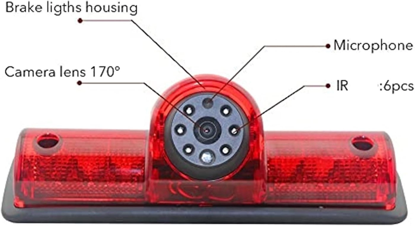 Brake Light Camera - Night vision 720P