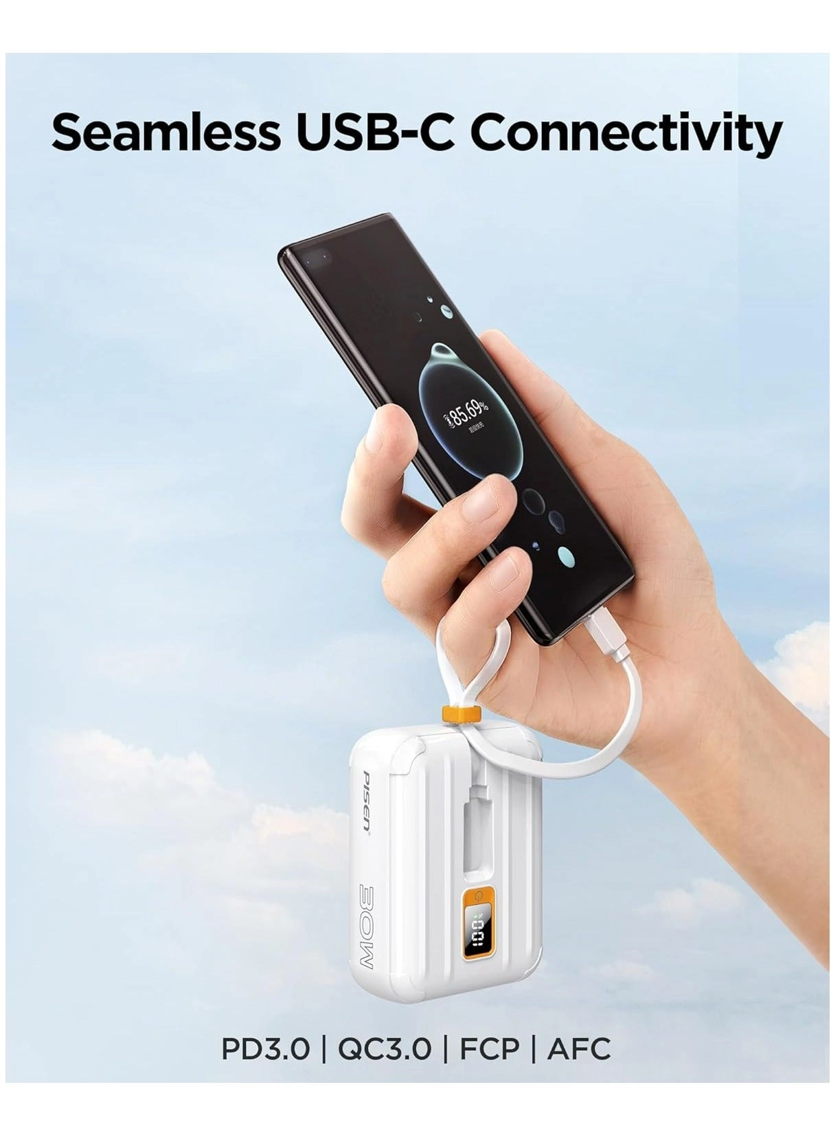 TS-D364-BLUE - 10000 mAh 30 Watt