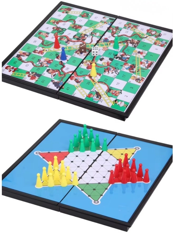 Ludo + Snakes & Ladders + Chinese Checkers