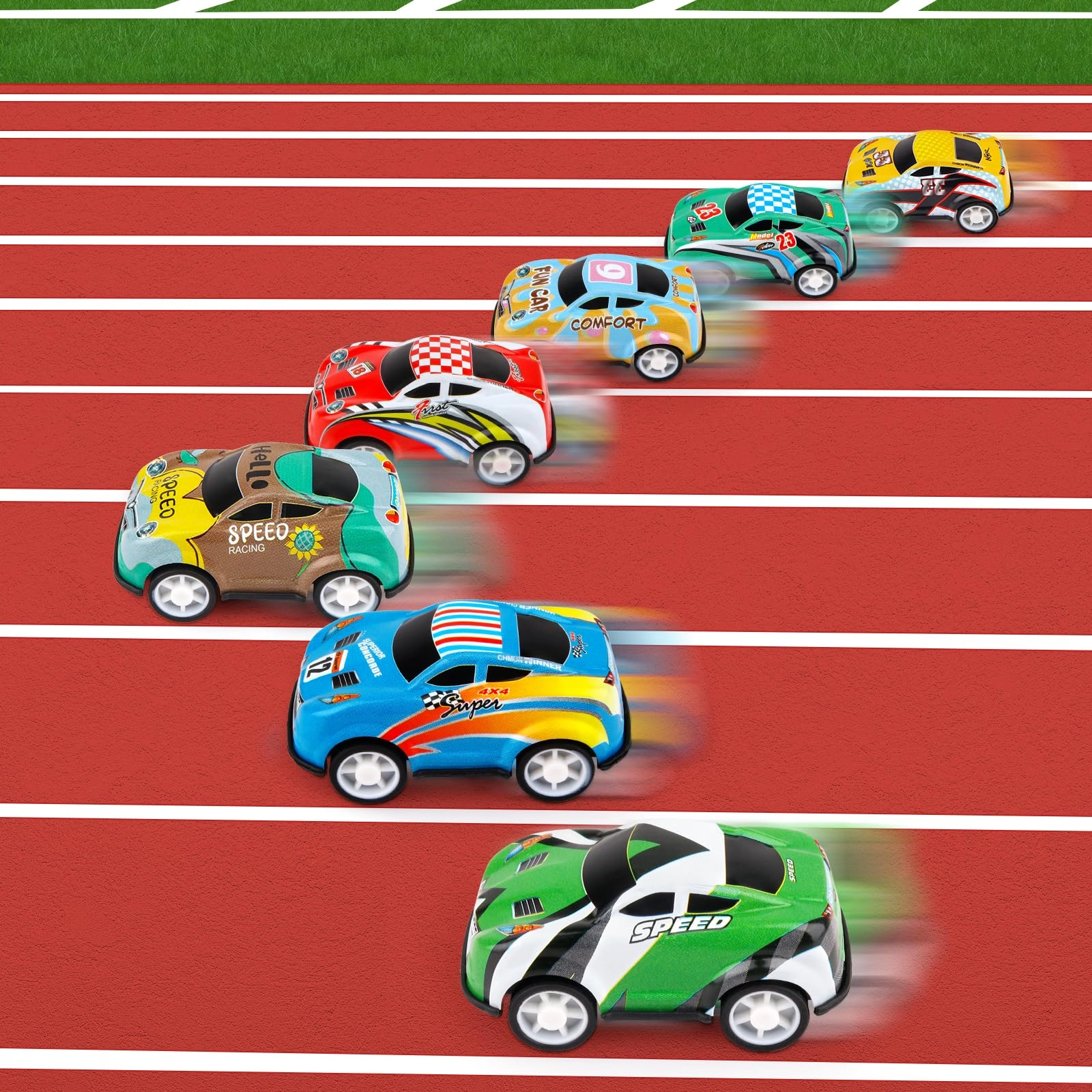 Mini Pull back Cars - 36pcs