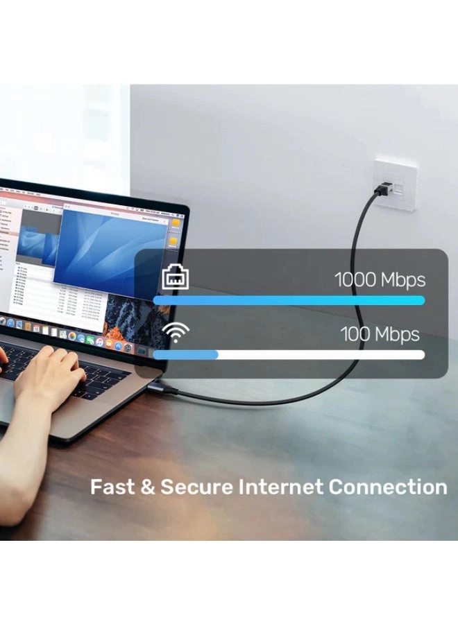 USB-C to Ethernet Cable - 3M