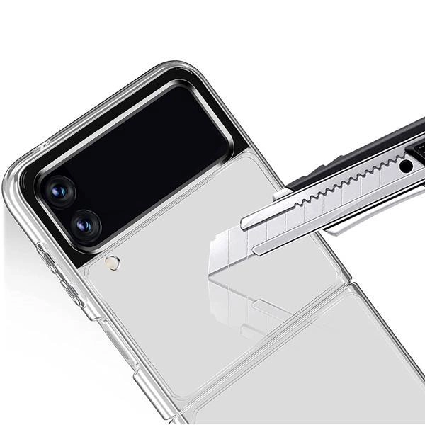 Max & Max Z Flip 4 Transparent Cover for Samsung Z Flip 4