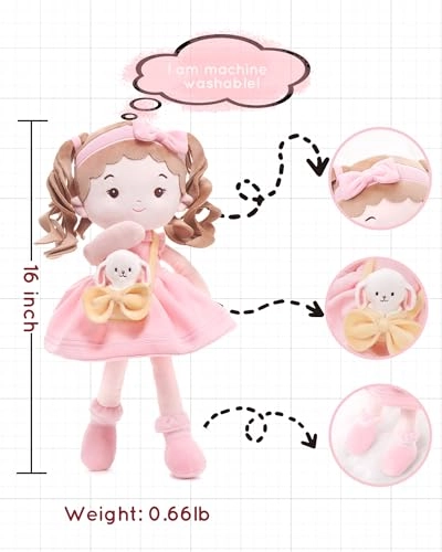 Milly Baby Doll - 16 inches with Pet-Bunny
