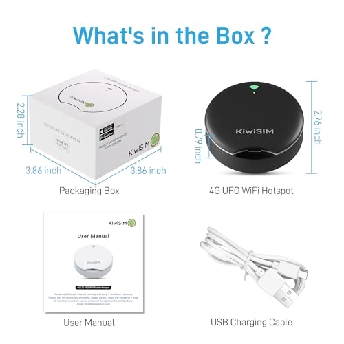 UFO Mobile Hotspot - LTE WiFi 6 150 Megabits Per Second