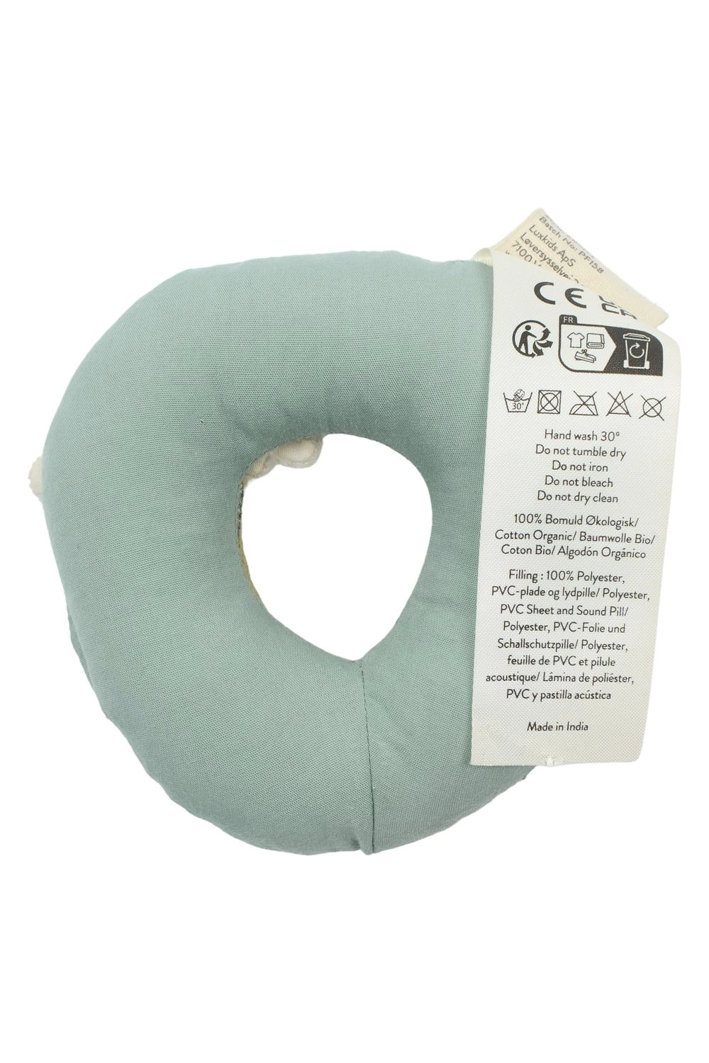 Rainbow Rattle - 0m+ 100% Cotton Organic