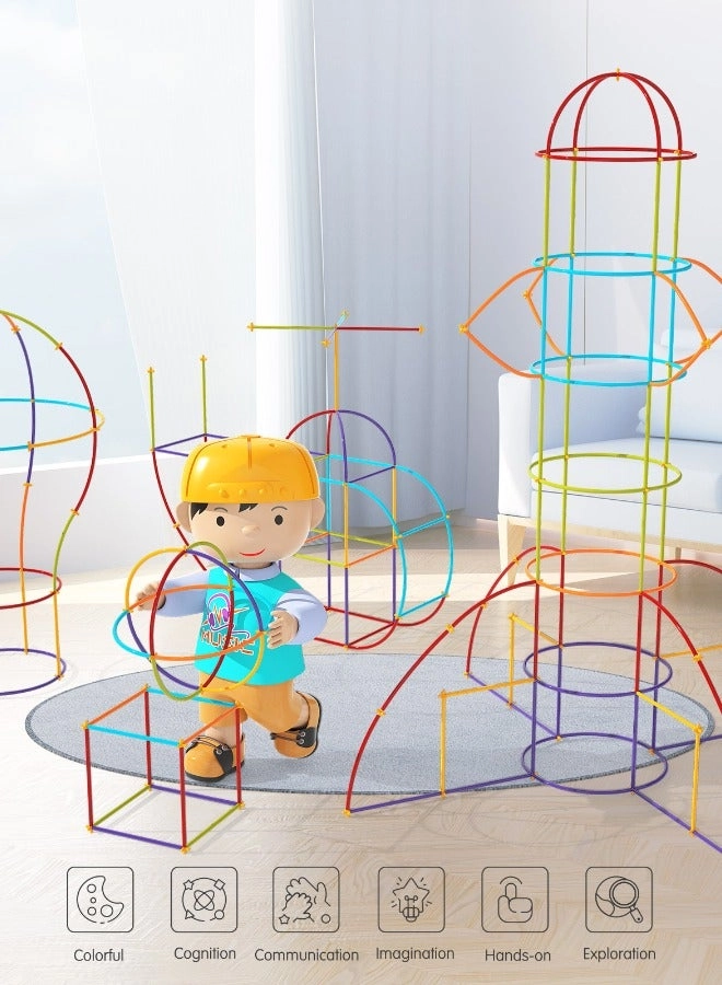 Large Particle Straw Building Blocks