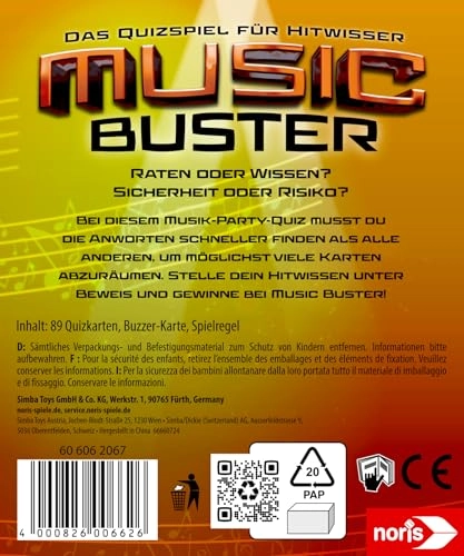 Music Buster - 12 and over