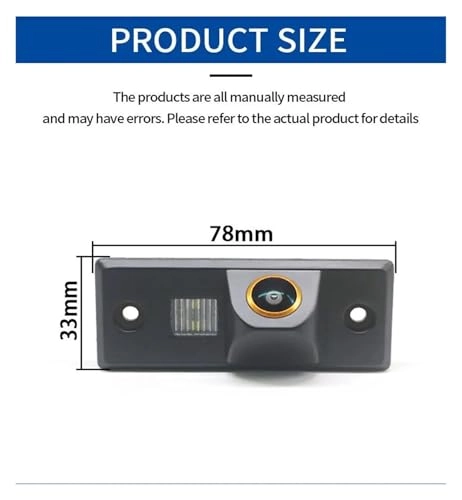 Rear View Camera Fisheye - Night vision Wired 1080P