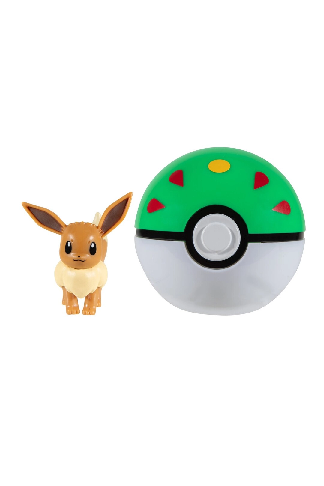 Clip N Go Battle Figure - Eevee + Poke Ball (PKW0259)
