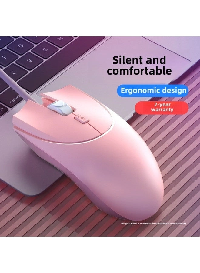 Mute Silent Mouse - Wired