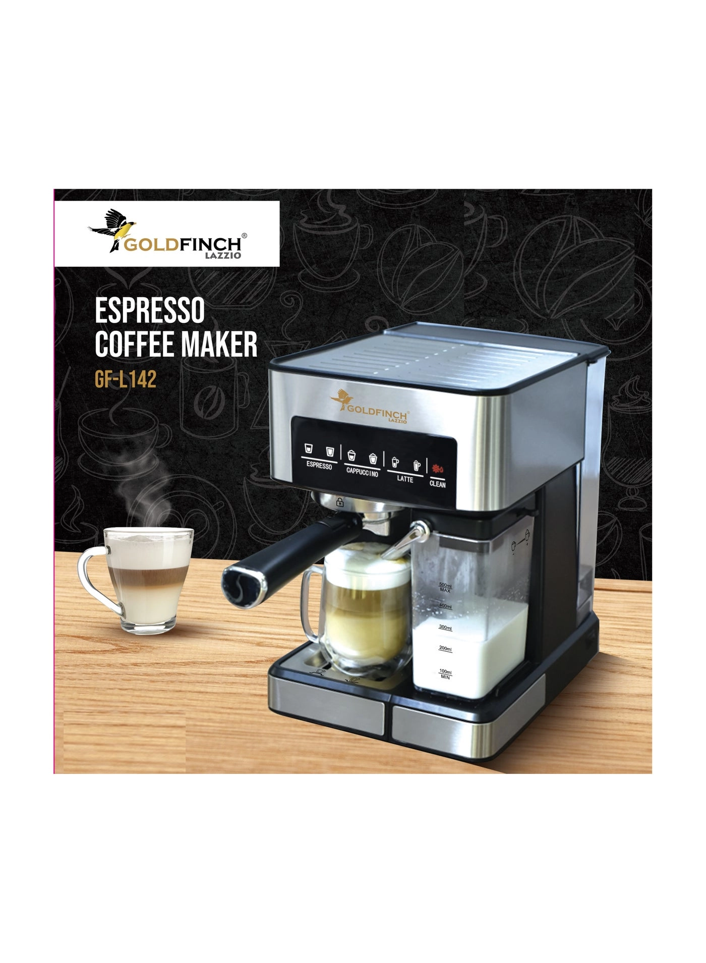 GF-L142 - Fully Automatic Milk Frothing One Button