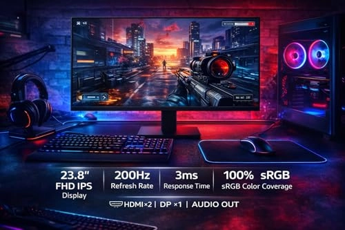 EA-G24I-BK - 23.8 Inches 1920 x 1080 Pixels