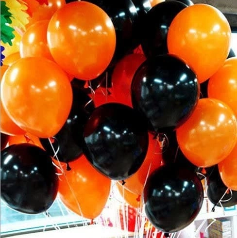 AMM Technology Latex Balloons - 50-Pieces Halloween