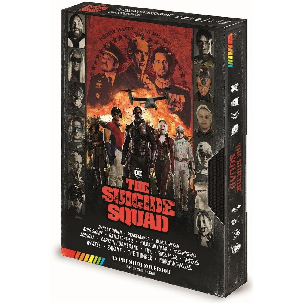 PYRAMID POSTERS The Suicide Squad - Retro - 21.5 x 14.7 x 2 cm