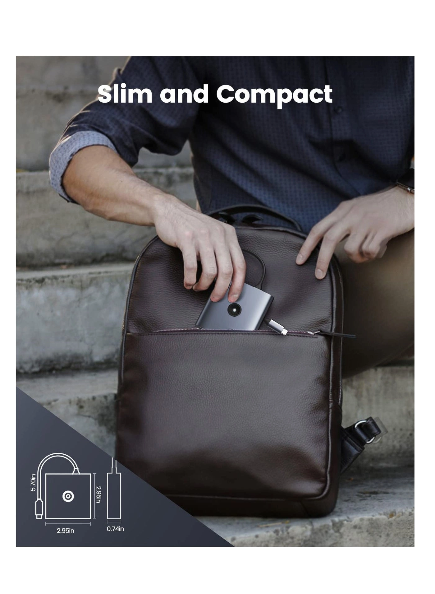 USB C Docking Station - 6-in-1 4K HDMI 100W PD