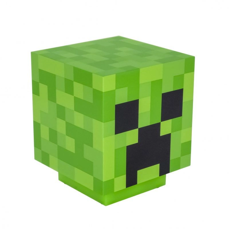 Minecraft Creeper Icon Light - 2x AAA batteries green