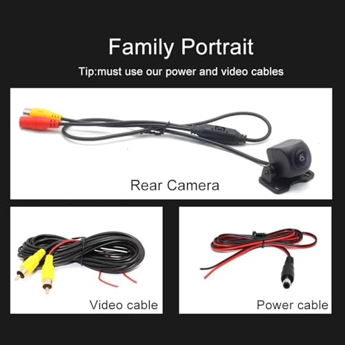 Rear View Camera - Night Vision 4PIN 480P 1080P