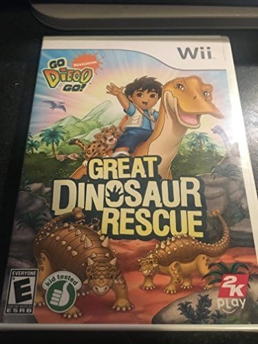 2K Go, Diego, Go: Great Dinosaur Rescue - Nintendo Wii