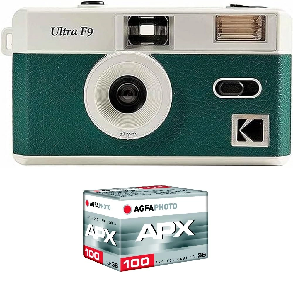 Kodak F9 - 35mm Rechargeable + APX 100 - 100 ASA 36 Shots