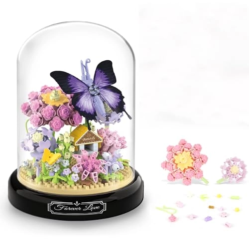Purple Butterfly Flowers - 582 pcs