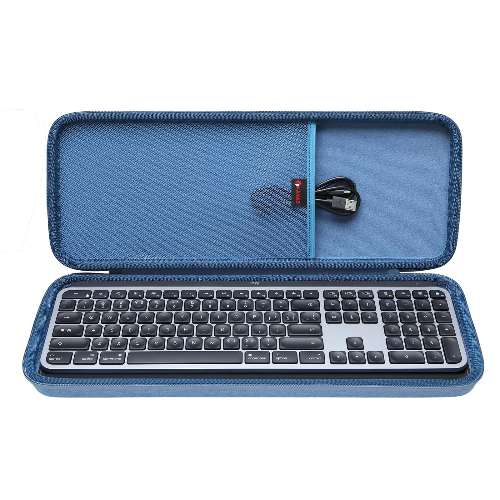 XANAD Hard Case for Logitech MX Keys/MX Keys Advanced - usb