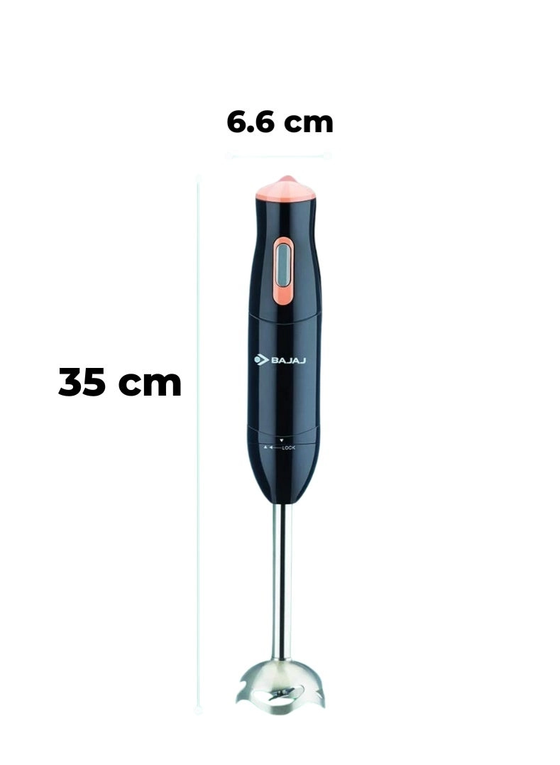 HB 21 Hand Blender - Stainless Steel Blade, Detachable Shaft, Ergonomic Handle