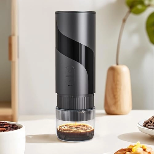 Portable Coffee Machine - 80ml capsule or powder